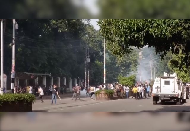Imagem da noticia Bangladesh: manifestantes prometem nova onda de violência no 5º dia sem internet; entenda 