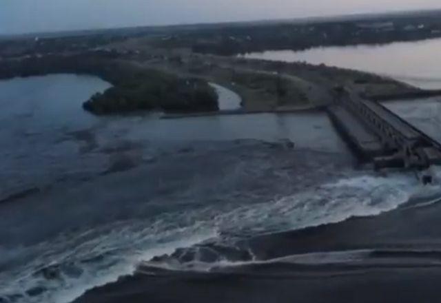 Imagem da noticia 16 mil pessoas perderam suas casas após explosão da barragem na Ucrânia
