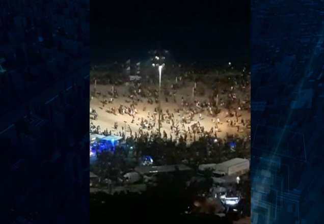 Imagem da noticia Bloco da Favorita termina em confusão em Copacabana