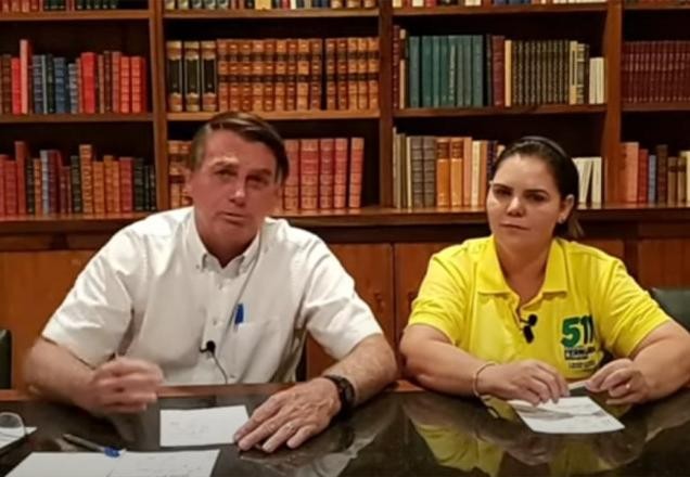 Imagem da noticia MP do Rio vai apurar propaganda eleitoral de Bolsonaro em live