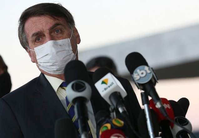 Imagem da noticia Bolsonaro afirma não ter menção à PF em gravação de reunião ministerial