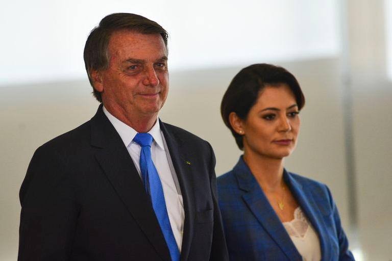 Imagem da noticia Michelle ironiza postagem de Janja após ação da PF contra Bolsonaro 
