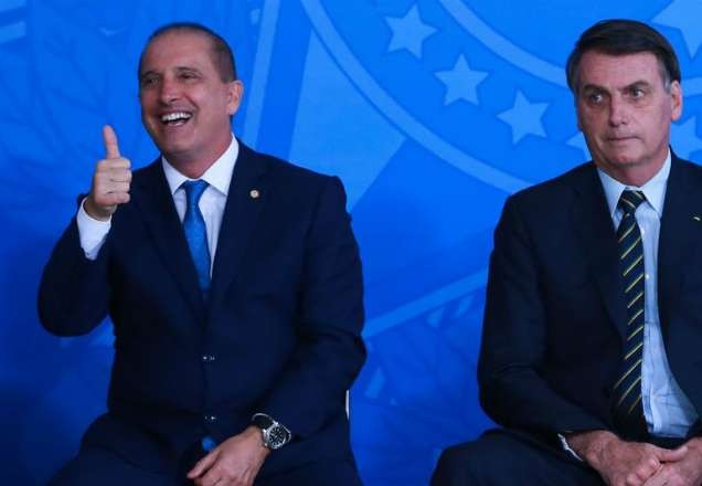 Imagem da noticia Bolsonaro transfere Onyx Lorenzoni para Ministério da Cidadania