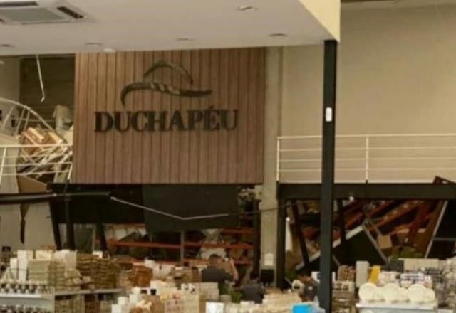 Imagem da noticia Mezanino de loja desaba e deixa seis pessoas feridas em São Paulo