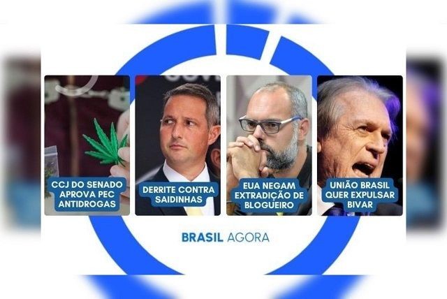 Imagem da noticia Brasil Agora entrevista senador Hiran Gonçalves sobre PEC das Drogas e CPI da Braskem; EUA negam extradição de Allan dos Santos