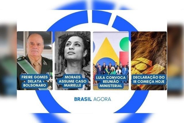 Imagem da noticia Brasil Agora: Moraes assume caso Marielle no STF; general acusa Bolsonaro