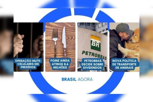 Imagem da noticia Brasil Agora: governo faz operação em presídios; Petrobras decide sobre dividendos