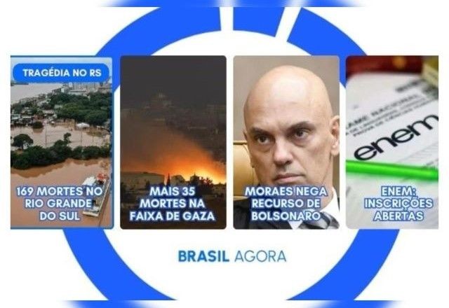 Imagem da noticia Brasil Agora: Moraes nega recurso de Bolsonaro contra inelegibilidade