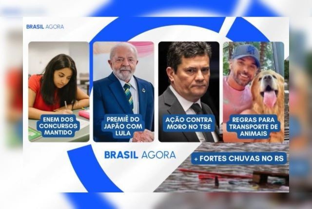 Imagem da noticia Brasil Agora: água sobe como nunca no RS; antes e depois da tragédia que já deixa dezenas de mortos
