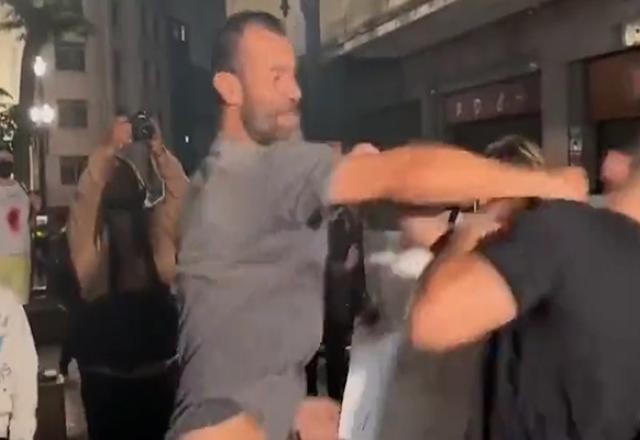 Imagem da noticia Arthur do Val leva soco em protesto contra ação policial no Guarujá