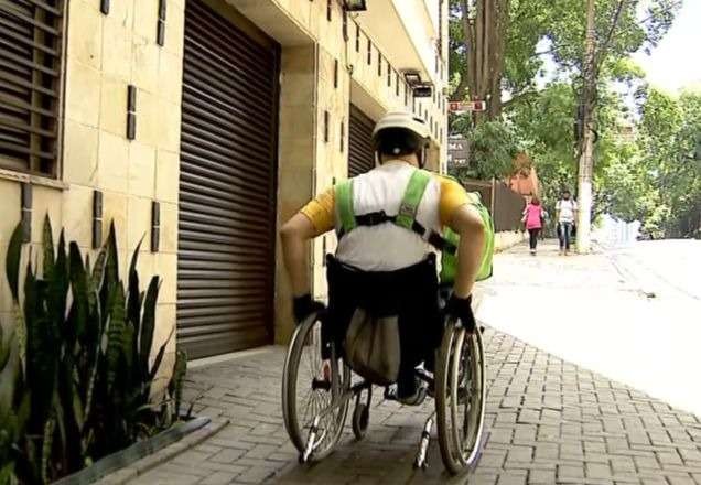 Imagem da noticia Cadeirante supera dificuldades e trabalha como entregador de aplicativo