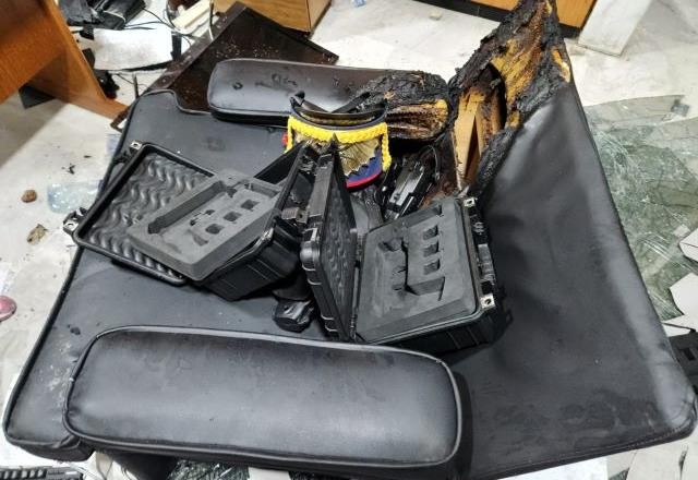 Imagem da noticia Armas e computadores foram roubados do Planalto durante ato golpista