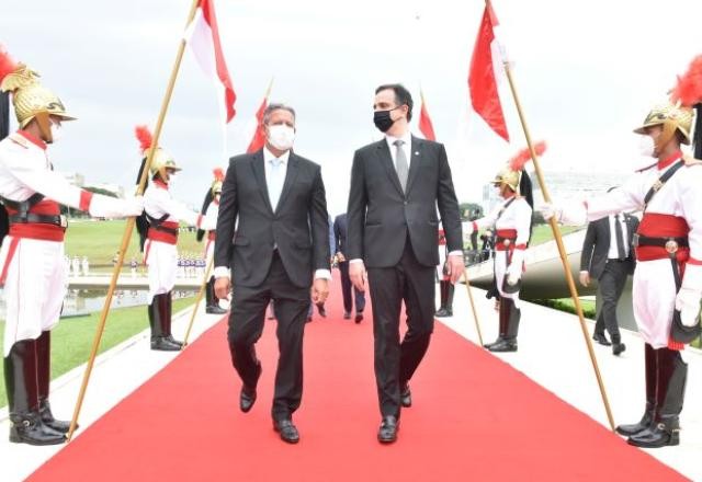 Imagem da noticia Ataque russo à Ucrânia: Pacheco e Lira defendem solução diplomática
