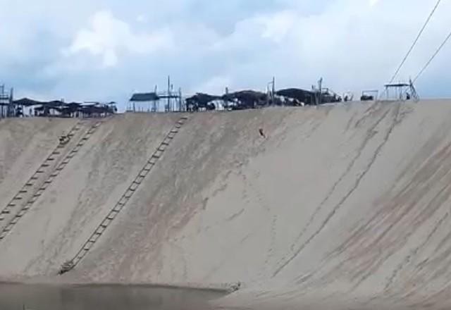 Imagem da noticia Turista morre em acidente com tirolesa de Canoa Quebrada, no Ceará