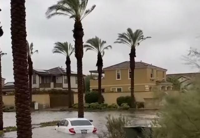 Imagem da noticia Chuva recorde e inundações afetam a Califórnia, nos Estados Unidos