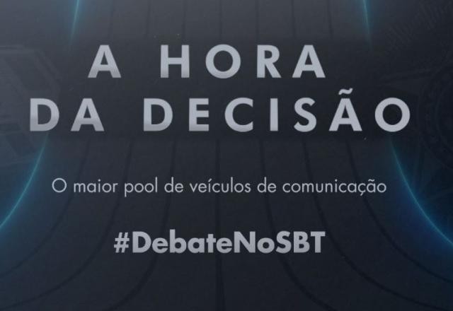 Imagem da noticia Debate no SBT entre candidatos à Presidência marca reta final do 1º turno