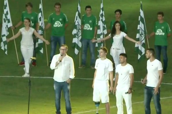 Imagem da noticia Chapecoense vence Atlético Nacional em jogo marcado por lembranças e emoção