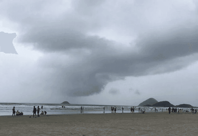 Imagem da noticia Litoral de SP volta a entrar em alerta vermelho por chuva previstas entre quinta e sexta