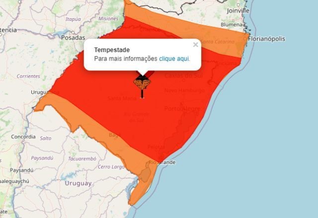 Rios atmosféricos e ‘Bow Echo’: entenda como fenômenos agravam temporais no RS e SC