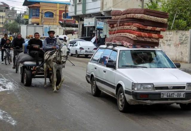 Imagem da noticia Israel ordena evacuação de Rafah e prepara ataque; local é último abrigo de palestinos