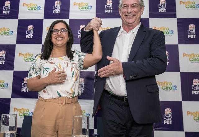 Imagem da noticia PDT anuncia vice-prefeita de Salvador como vice na chapa de Ciro Gomes