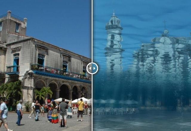 Cidades podem ficar submersas com avanço do aquecimento global