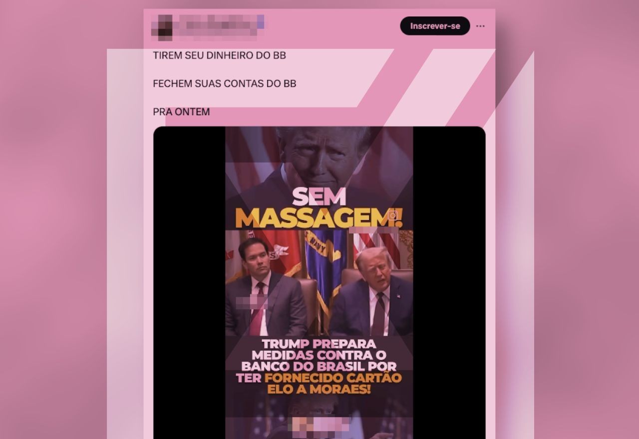 Imagem da noticia Correntistas do Banco do Brasil não correm risco de perder dinheiro em caso de sanções dos EUA contra a instituição