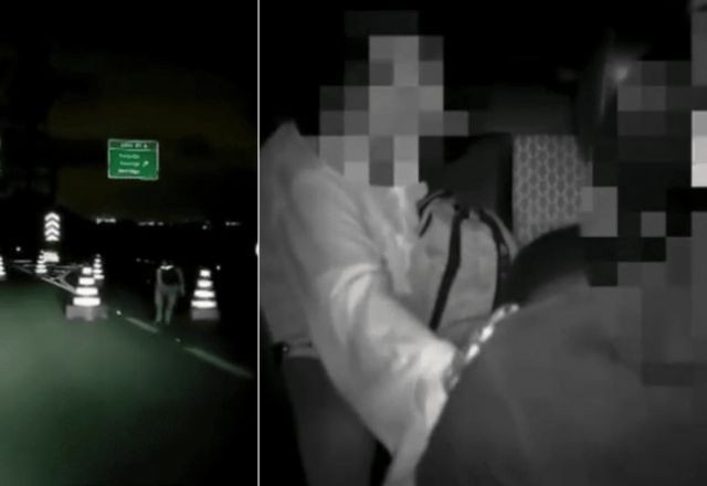 Imagem da noticia Motorista por aplicativo escapa de cones usados por criminosos para bloquear rodovia Imigrantes em SP; vídeo