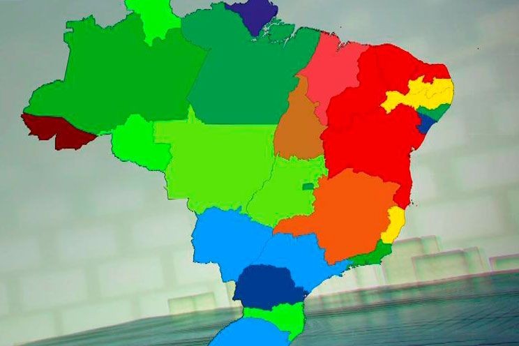 Confira o mapa dos governadores eleitos pelo Brasil