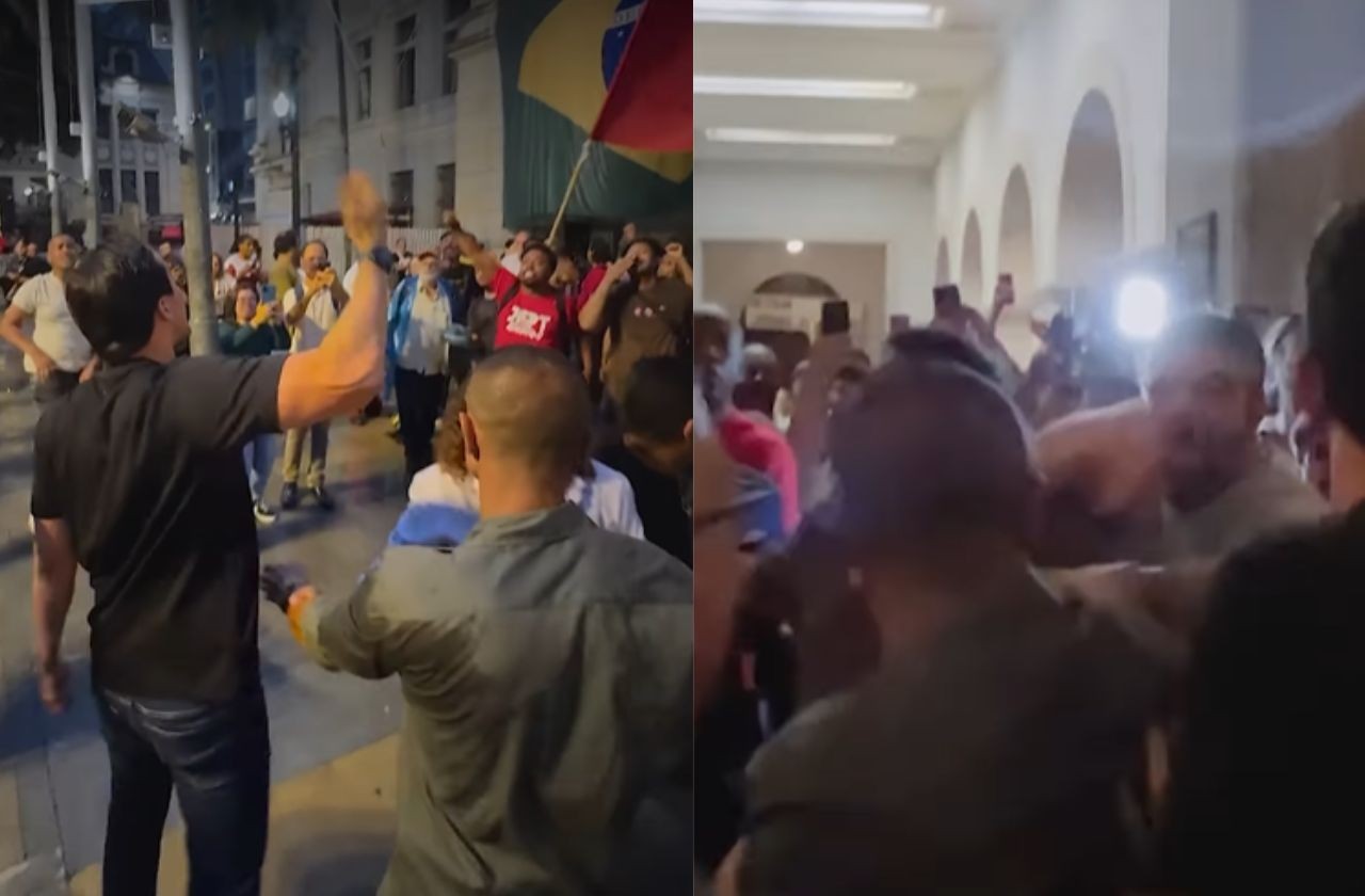 Imagem da noticia Ato pelo 8/1 em SP tem confusão entre políticos bolsonaristas e manifestantes