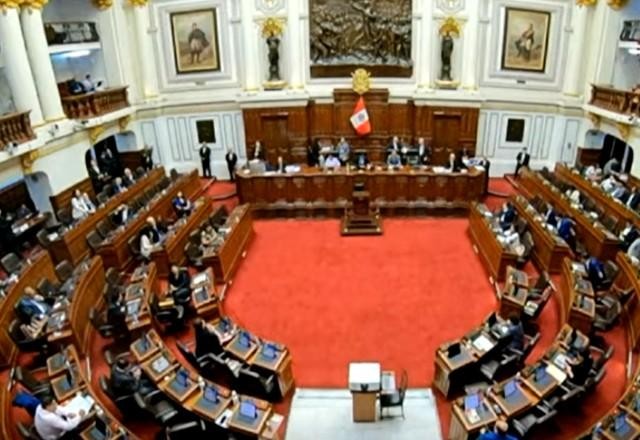 Imagem da noticia Congresso peruano vota contra antecipação de eleição presidencial
