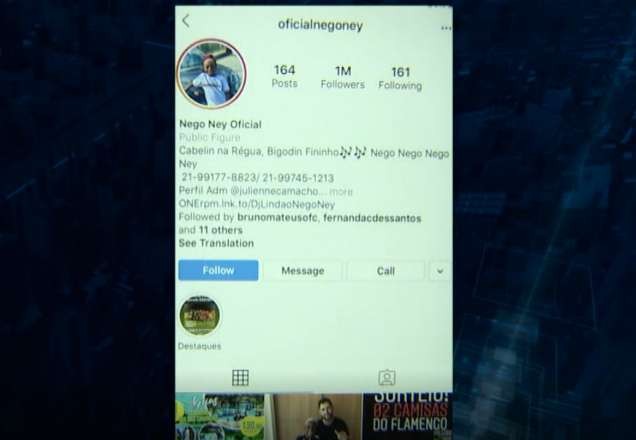 Imagem da noticia Contas de Nego Ney e menores de 13 anos serão banidas do Instagram