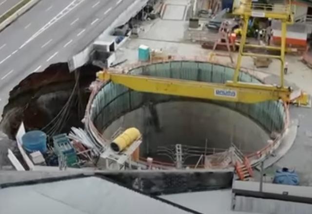Imagem da noticia SP: laudo sobre cratera que se abriu durante obra do metrô, é divulgado