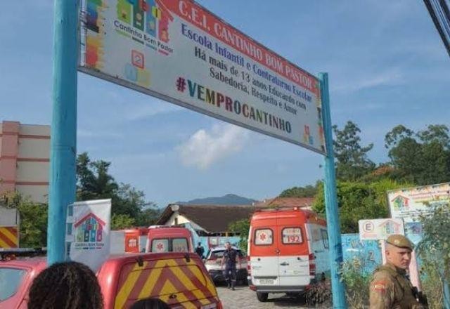 Imagem da noticia Professora que resgatou alunos durante ataque a creche sofre infarto