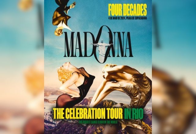 Imagem da noticia Madonna confirma show gratuito em Copacabana. Veja o que se sabe sobre
