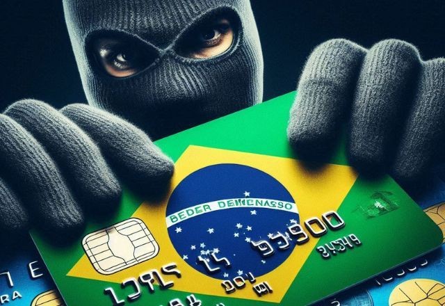 Brasil é o 2º país com mais roubo de cartões de pagamento