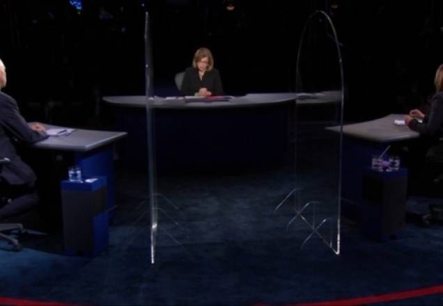 Imagem da noticia Mike Pence e Kamala Harris  debatem com cordialidade