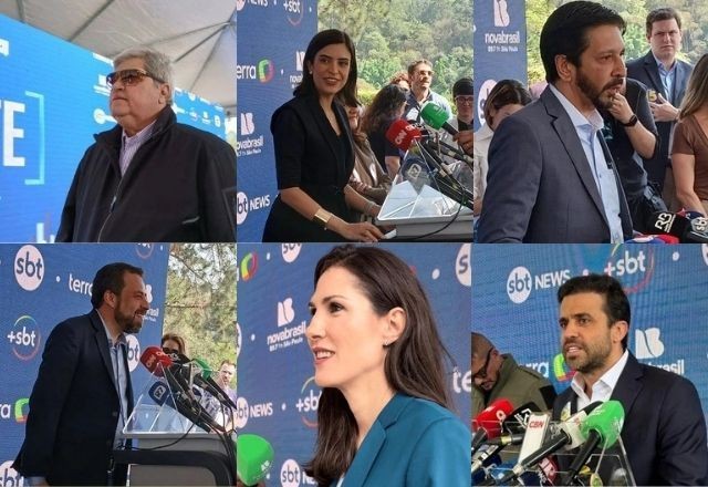 Imagem da noticia Debate do SBT: saiba o que os candidatos disseram ao chegar