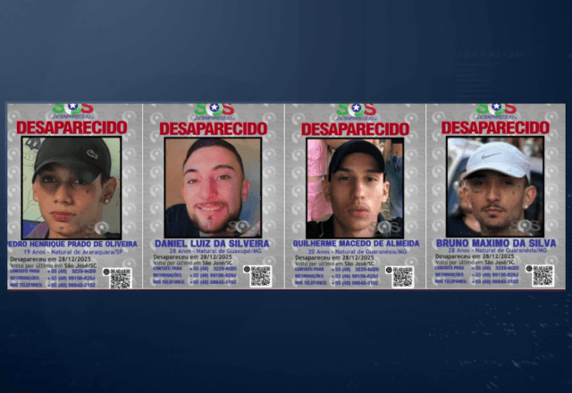 Imagem da noticia Polícia confirma que corpos encontrados em SC são de jovens desaparecidos