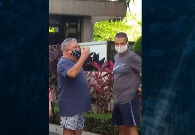 Desembargador que humilhou guardas municipais reaparece usando máscara