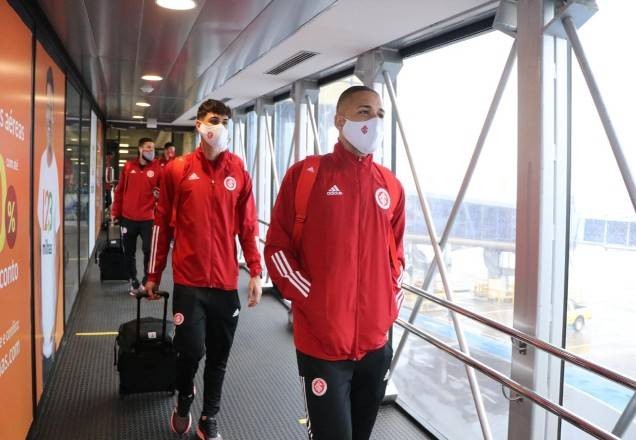 Imagem da noticia Desfalcado, Inter chega à Colômbia para enfrentar o América de Cali