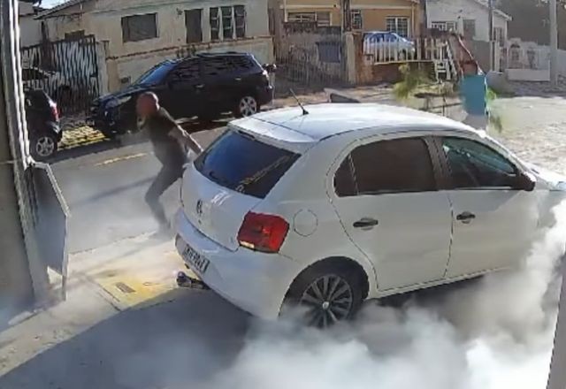 Imagem da noticia Homem atropela e agride ex-companheira em rua de Campinas (SP)