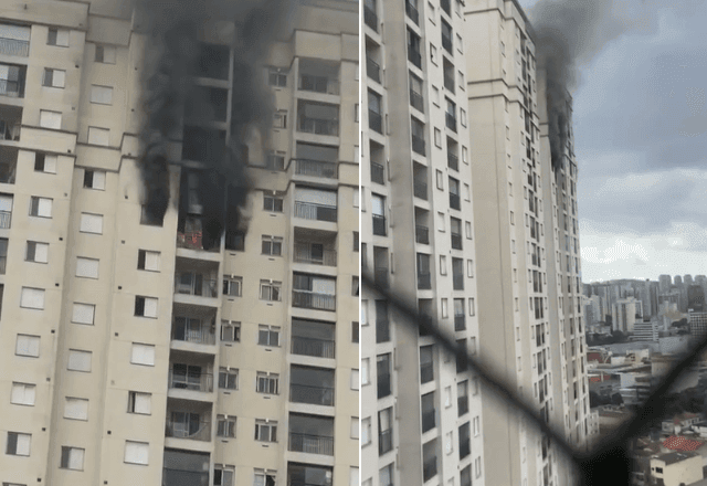 Imagem da noticia Homem morre após incêndio em apartamento em São Bernardo do Campo (SP)
