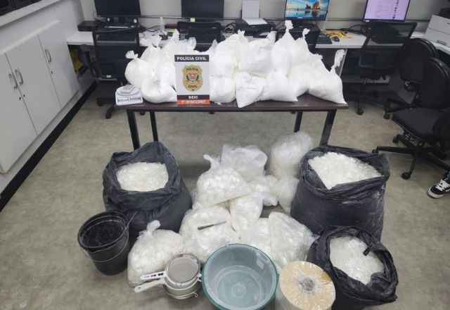 Imagem da noticia Polícia civil apreende 160 quilos de cocaína em Campinas (SP)