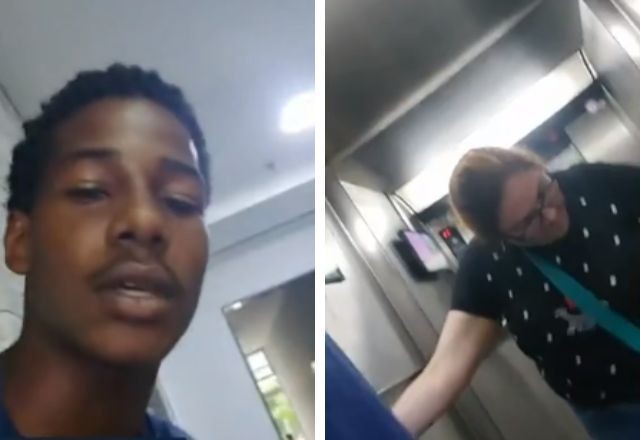Imagem da noticia Video: entregador é impedido de entrar em elevador e denuncia racismo