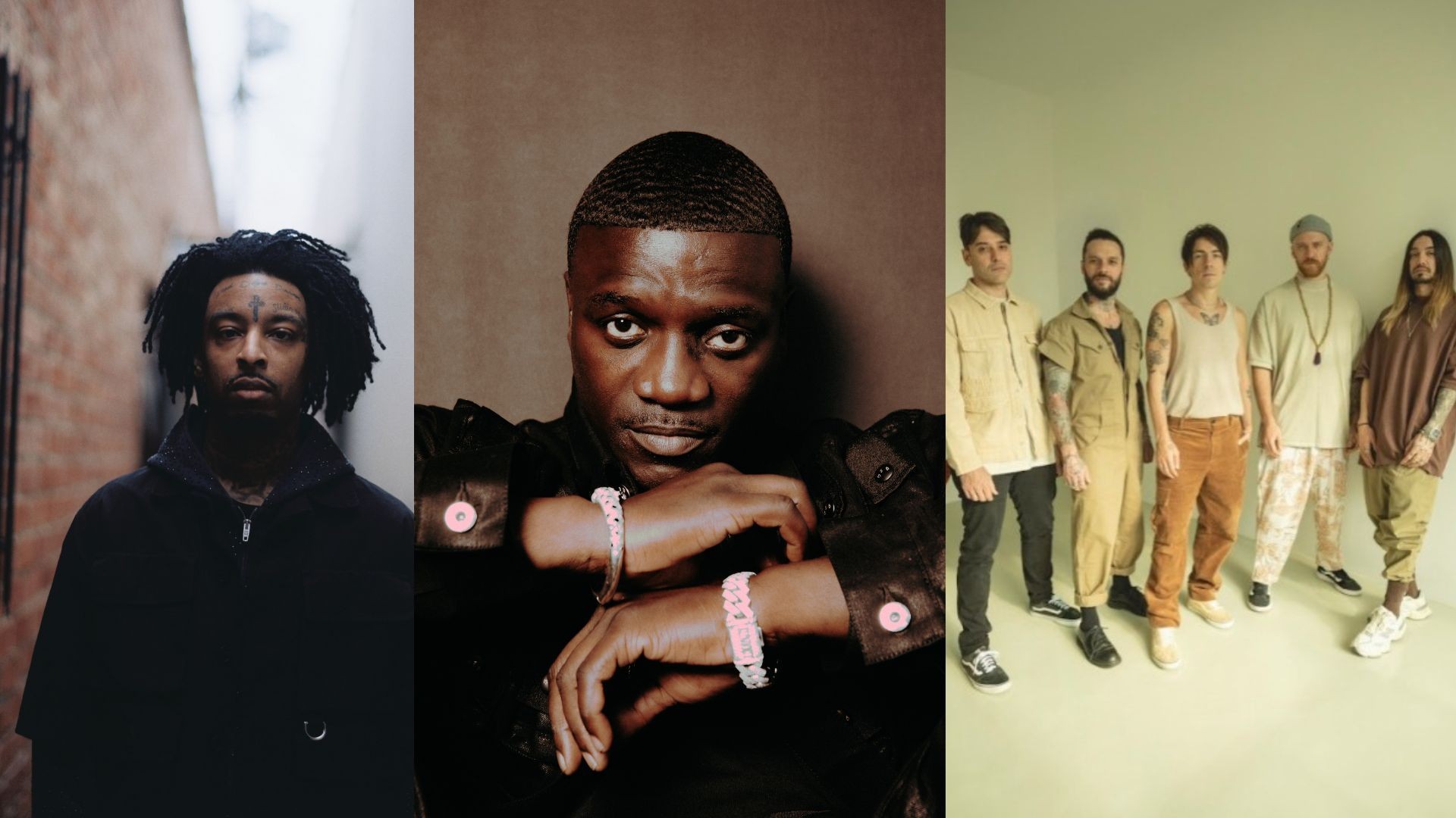 Akon, 21 Savage e NX Zero são confirmados no Rock in Rio 2024