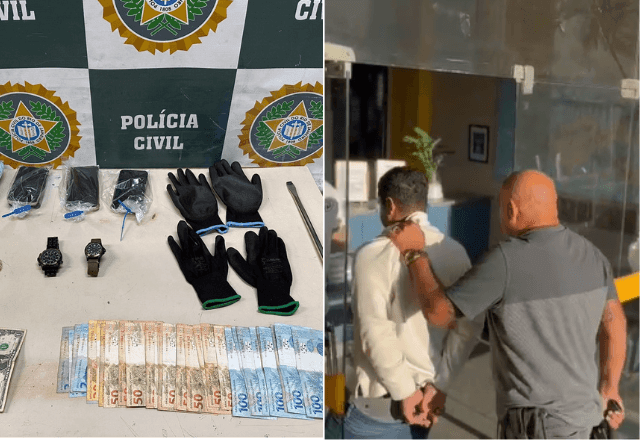 Imagem da noticia Trio paulista especializado em roubar casas no Rio é preso após cerco policial