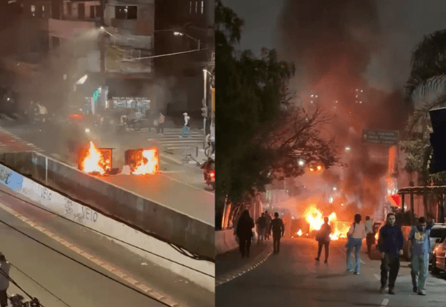 Imagem da noticia Protesto bloqueia ruas de Paraisópolis (SP) após morte de suspeito em ação policial