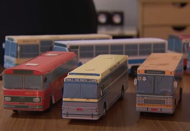 Imagem da noticia Miniaturas de ônibus: paixão une colecionadores e artesãos