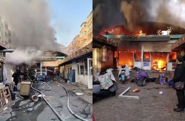 Imagem da noticia Incêndio em mercado mata oito pessoas na China